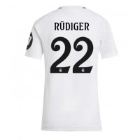 Real Madrid Antonio Rudiger #22 Heimtrikot Frauen 2024-25 Kurzarm